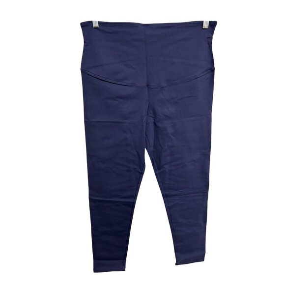 Yummie Tummie By Heather Thomson NWT Navy Blue Cotton Wow Legging Sz 2X - Picture 1 of 11